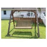 WOODEN A FRAME SWING