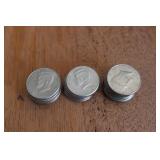 (25) ASSORTED 1990'S & BICENTENNIAL KENNEDY HALVES