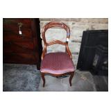 UPHOLSTERED WOODEN CHAIR