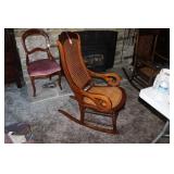 CANE ROCKING CHAIR