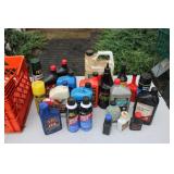 CRATE OF ASSORTED LIQUIDS