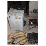 (3) BATTERY CHARGERS AND JUMPER CABLES