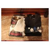 NEW STARTER FLEECE JACKET & FLANEL SHIRT