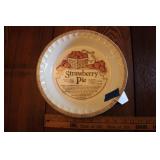 ROYAL CHINA BY JEANNETTE STAWBERRY PIE RECIPEPLATE