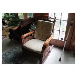 WICKER ROCKING CHAIR