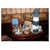LIGHTHOUSE & SEA SHORE DECOR & HAND HELD MIRROR
