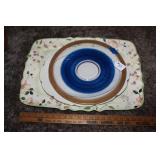 (3) PLATTERS
