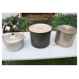 ALUMINUM DUTCH OVEN AND SOUP POTS