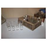 S&P SHAKERS INCL. LENOX & SHOT GLASSES