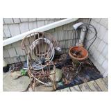PLANT STAND & CHAIR