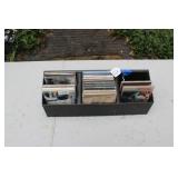 ASSORTED CDS & ORGANIZER