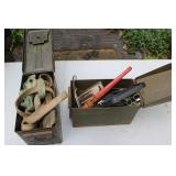 AMMO CANS W/ TOOLS & STRAPS