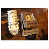 (2) VENTLESS HEATERS & ELECTRIC HEATER