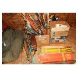 LARGE LOT OF ARROWS & BOWS
