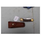 BUCK 10+ FOLDING KNIFE W/ SHEATH