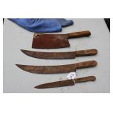 ASSORTED LARGE KNIVES