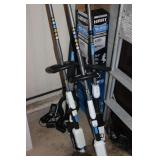 (3) HART 40V WEEDWACKERS, AND BLOWER