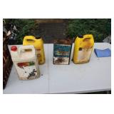 CRATE OF ASSORTED AUTOMOTIVE LIQUIDS