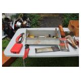 TOOLBOX & TWO BOXES OF ASSORTED TOOLS