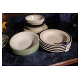 ASSORTED PLATES & BOWLS INCL. LENOX & SHENANGO