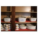 3PC. CORNING WARE BOWLS W/ LIDS
