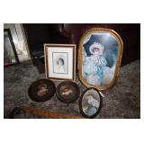 (5) FRAMED PRINTS