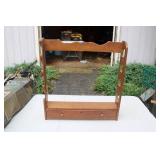 FOUR GUN RACK W/ STORAGE