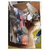 BOX OF MISC. FIREARM RELATED ITEMS