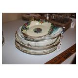 FOREIGN PLATES & BOWLS INCL. LIMOGES, NIPPON ETC.