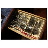 DRAWER OF FLATWARE