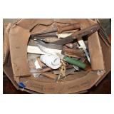 BOX OF KNIVES AND STEELS