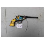TIN LITHO CORK GUN