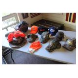 ASSORTED HATS & SPORTSMEN WEAR (MOST ARE NEW)