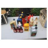 BOX OF GREASE & GARAGE FLUIDS