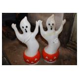 (2) DON FEATHERSTON HALLOWEEN BLOW MOLDS