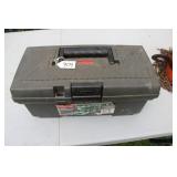 RUBBERMAID TOOLBOX W/ TOOLS