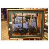 CHRISTMAS SCENE BY WILLIAM BREEDON