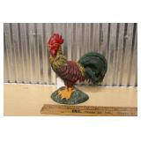 CAST IRON ROOSTER DOOR STOP