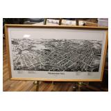T.M. FOWLER & JAMES B MOYER WASHINGTON PA MAP 1897