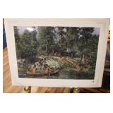 1995 "LATE ARRIVALS" BY ROBERT GRIFFING PRINT