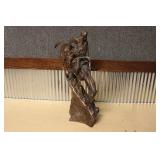 FREDERIC REMINGTON "THE MOUNTAIN MAN"  STATUE