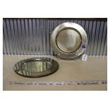 (5) MAITLAND SMITH LTD. 11" BRASS PLATES