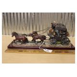 COMPOSITE STAGECOACH SCULPTURES