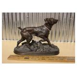 UNMARKED CAST HUNTING DOG
