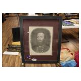 FRAMED PRINT OF GENERAL STONEWALL JACKSON