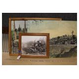 (3) RAILROAD PHOTOS