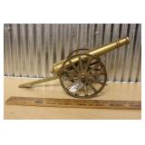 BRASS REPLICA 18TH CENTURY FIELD CANNON