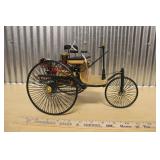 FRANKLIN MINT 1886 MERCEDES BENZ PATENT MOTORWAGON