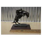FRANKLIN MINT FRED REMINGTON "THE BRONCO BUSTER"