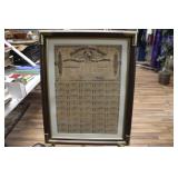 FRAMED CONFEDERATE $1000 NOTE & $30 NOTES